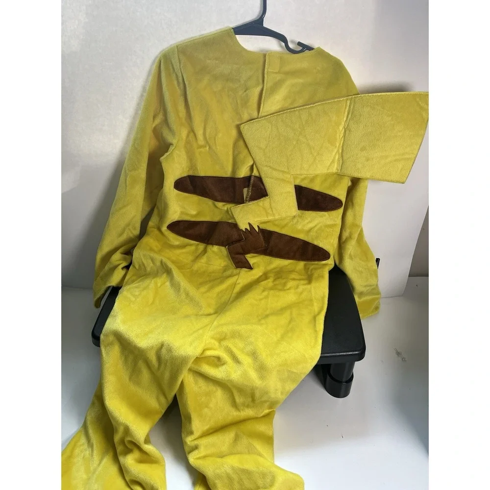 Pikachu Pokémon Kids Costume Size M 7/8 Disguise Licensed NO‎ MASK Pre-Owned